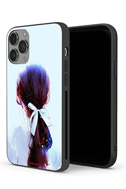 Tolwak جراب حماية لهاتف Apple iPhone 14 Pro Max بتصميم ربطة شعر مع رباط شعر ف...