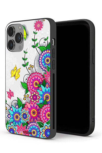 Tolwak غطاء حماية لجهاز Apple iPhone 14 Pro بنقشة زهور ماندالا