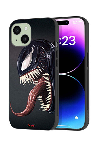 Tolwak Apple iPhone 15 Plus Protective Case Cover Venom