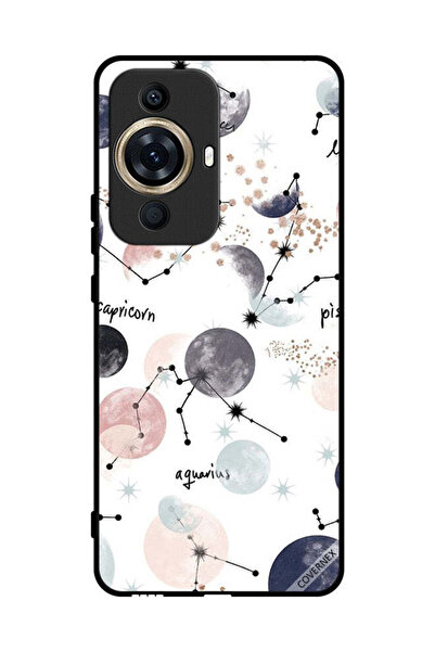 Covernex غطاء حماية لهاتف هواوي نوفا 11 برو - لوحة فنية من رسم الكواكب