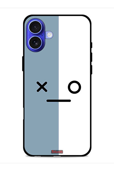 Tolwak Apple iPhone 16 Plus Protective Case Cover Face Icons