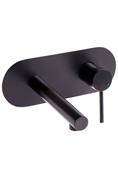 BELIANI Clavijo Wall Mounted Sink Faucet, Single Handle, Brass Body