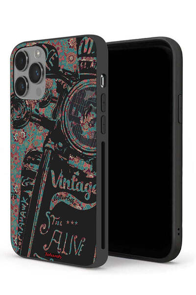 Tolwak جراب حماية لجهاز Apple iPhone 14 Pro Max بتصميم دراجة نارية كلاسيكية