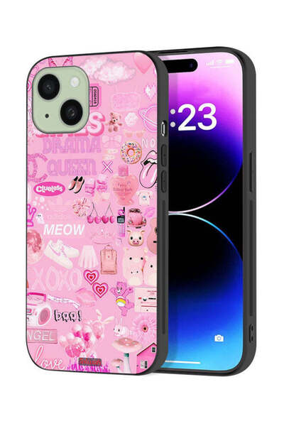 Tolwak غطاء حماية لجهاز آيفون 15 بلس من آبل - ملكة الدراما للفتيات