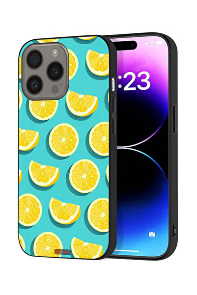 Tolwak غطاء حماية لجهاز Apple iPhone 15 Pro Max بنمط برتقالي