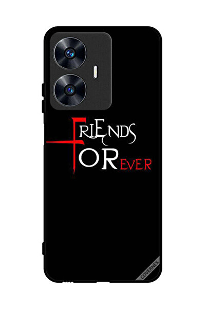 Covernex Protective Case Cover For Realme C55 Friends Forever