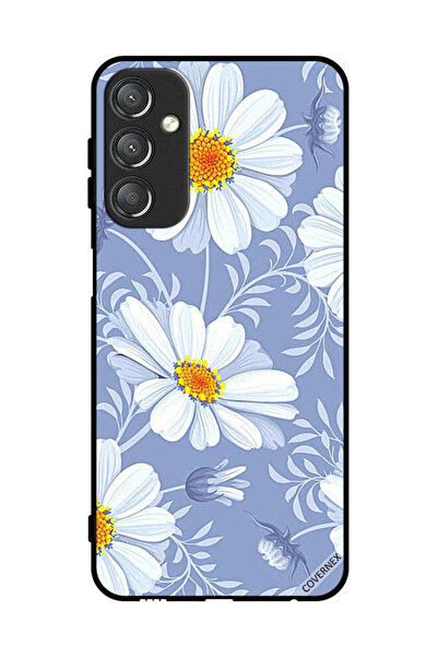 Covernex غطاء حماية لهاتف سامسونج جالاكسي A24 4G بطبعة زهور متفتحة