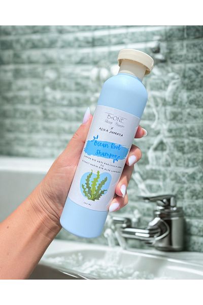 BeOne Cosmetics Ocean Root Shampoo - Sampon BIO pentru par si scalp gras cu extract marin de alge Laminaria