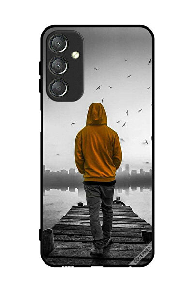 Covernex غطاء حماية لهاتف سامسونج جالاكسي A24 4G - فتى حزين يمشي