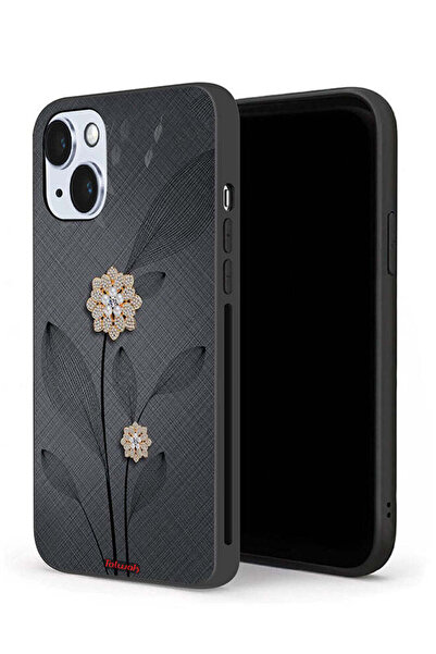 Tolwak جراب حماية لجهاز Apple iPhone 14 Plus بتصميم زهور ماسية