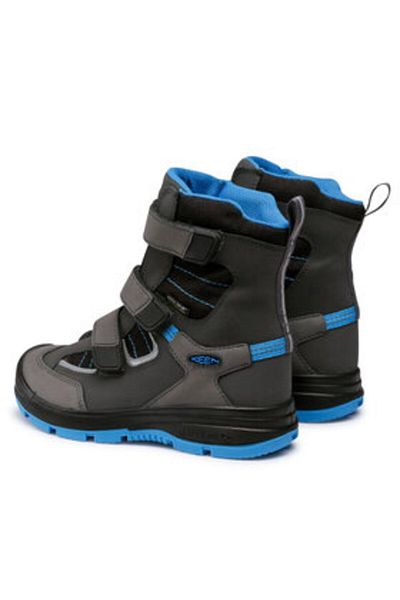 Keen Boy Snow Boots gray KEEN-1023682 REDWOOD WINTER WP RAVEN/MAGNET