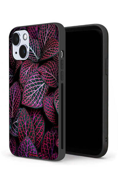 Tolwak غطاء حماية لجهاز Apple iPhone 14 Plus بنقشة أوراق سالجا