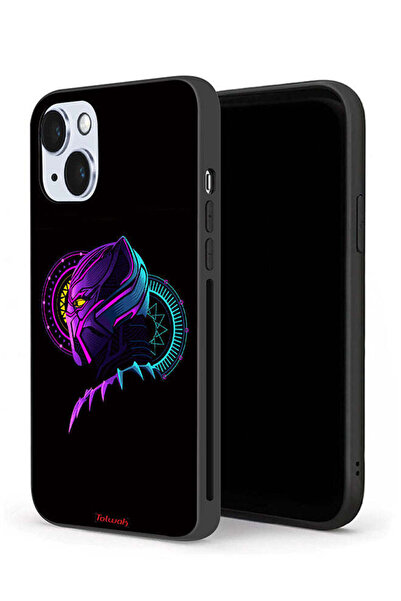 Tolwak جراب حماية لجهاز Apple iPhone 14، عمل فني رقمي، رسم توضيحي بسيط عالي ا...