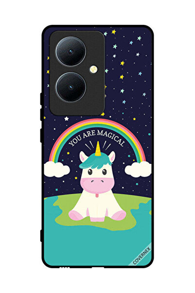 Covernex غطاء حماية لهاتف Vivo Y78 5G بتصميم وحيد القرن السحري