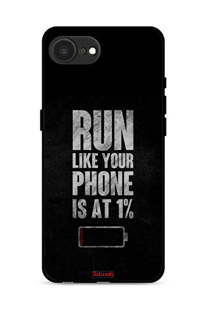 Tolwak غطاء حماية لجهاز Apple iPhone 16e، اركض كما لو كان هاتفك يعمل بنسبة 1%