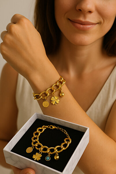 Bonicce تصميم خاص نموذج جديد من الفولاذ المقاوم للصدأ سوار نسائي هدية سوار