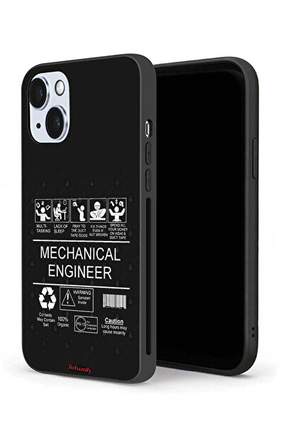Tolwak جراب حماية لجهاز Apple iPhone 14 - ملصق مهندس ميكانيكي