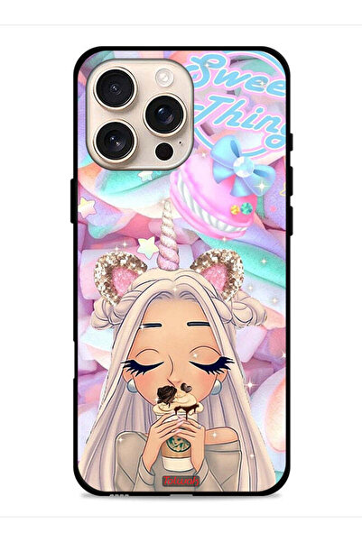 Tolwak غطاء حماية لجهاز Apple iPhone 16 Pro Max من Sweet Thing