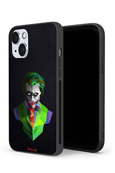 Tolwak جراب حماية لجهاز Apple iPhone 14 بتصميم فن تجريدي للجوكر