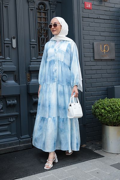LOCCO Rochie de damă Katleya Model Albastru