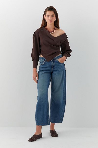 MARKALİSTE Super Baggy Jean Blue