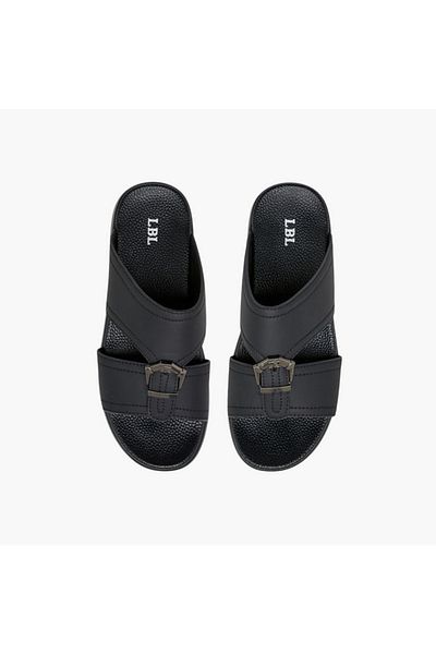 LBL by Shoexpress LBL by Shoexpress Buckle Detail Slip-On Comfort Sandals