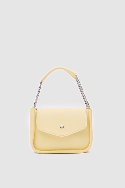 Shule Bags Geantă Soshe Hand și Crossbody Galben