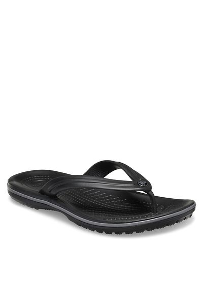 Crocs Șlapi de damă negri CROCS-11033 NEGRU/GRI ARDEZIE