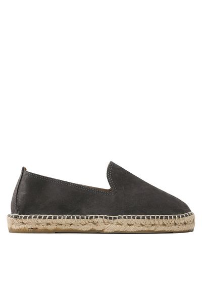 Manebi Men's Espadrilles gray MANEBI-FLAT ESPADRILLES W 1.0 C0 W 1.0 CARBON GREY