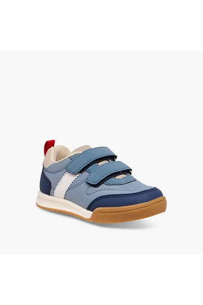 LBL by Shoexpress Panelled Sneakers with Hook and Loop Closure
