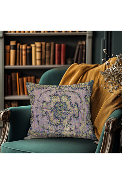 TURKISHRUG KINGDOM حنين إلى الماضي وأنيق - غطاء وسادة عتيق