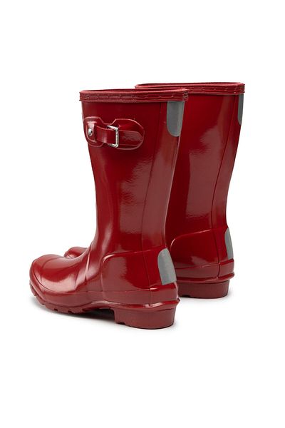 Hunter Girl Wellington Boots red HUNTER-JFT6000RGL KIDS GLOSS MILITARY RED