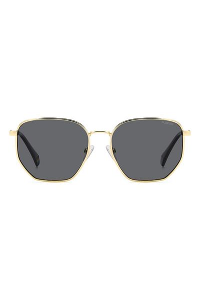 Polaroid Polaroid Men's Sunglasses PLD 6214/S/X 2F7/M9, Gold, Hexagonal, 56 mm