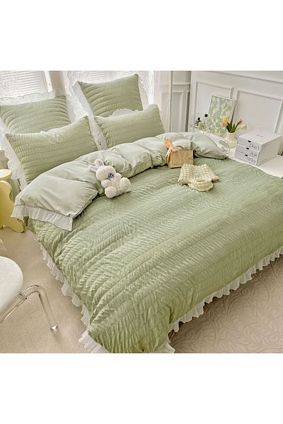 CHIRASO CHIRASO Double Bed Linen, Finet Thin, 6 Pieces, Sheet 230x250 cm, 4 Pillowcases