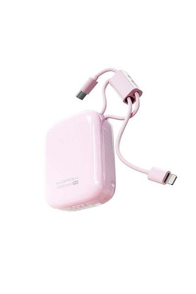 wopow Portable Charger SQ 79 - Pink, 10,000mAh