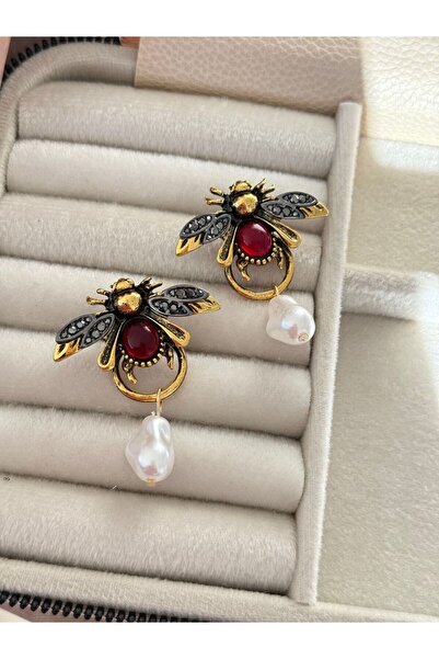 Trinidad İnci Detay Arı Küpe