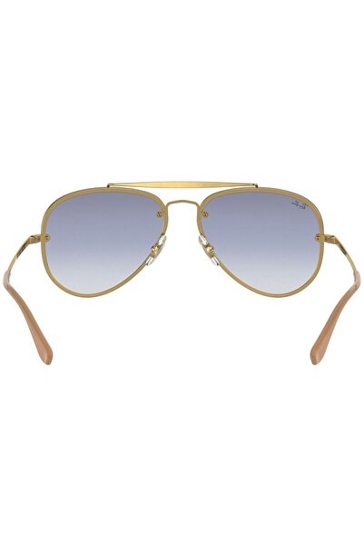 Ray-Ban Ray‑Ban Blaze Aviator RB3584N 001/19 – Unisex, Rama aurie & Lentile gradient albastru, Mărime 61