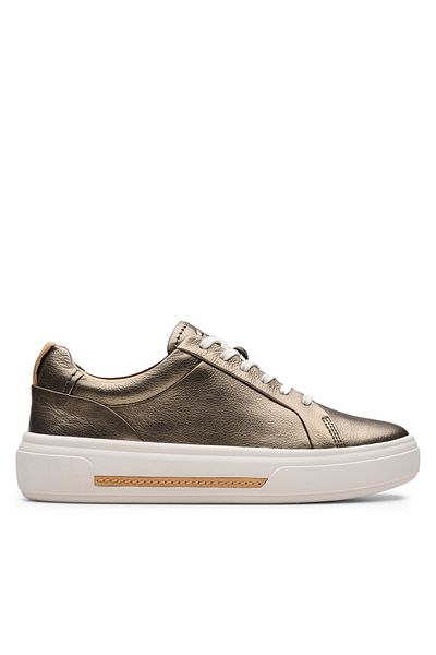 CLARKS Teniși aurii pentru femei CLARKS-26178843 158 METALLIC