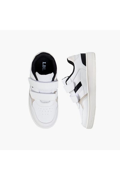 LBL by Shoexpress LBL by Shoexpress Panelled Sneakers with Hook and Loop Closure
