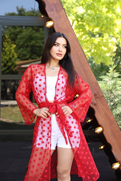 SahraAfra Women's Long Kimono