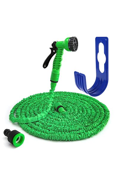 FİAPFO Apf Expandable Garden Hose, Ø 12.5 Mm, 4 Bar, L 30 M, 2 Accessories Included Free Hose Holder