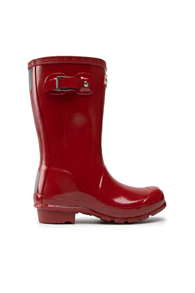 Hunter Girl Wellington Boots red HUNTER-JFT6000RGL KIDS GLOSS MILITARY RED