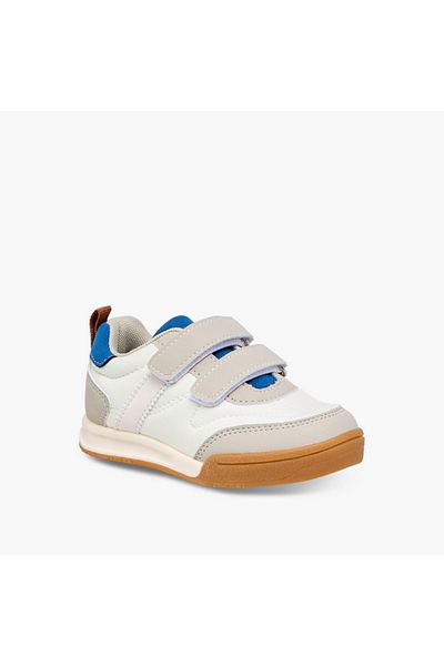 LBL by Shoexpress Panelled Sneakers with Hook and Loop Closure
