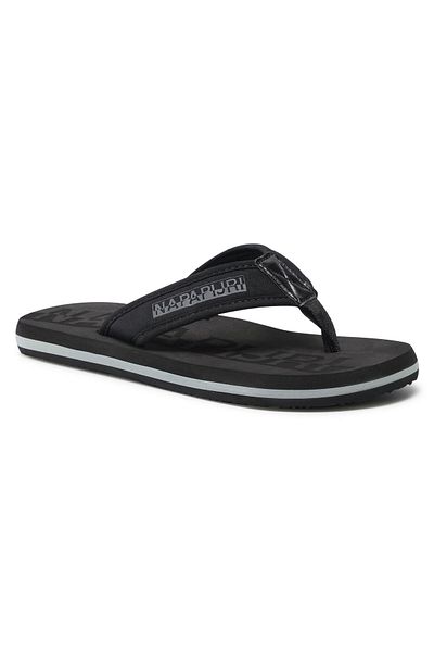 Napapijri Men's Flip-Flops black NAPAPIJRI-NP0A4FTT S1ELM01/COT BLACK