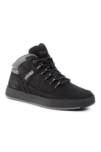 Timberland Men's Sneakers Black TIMBERLAND-Davis Square Mid Hiker
