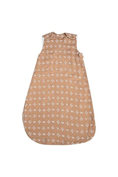 Crane Baby بطانية عزرا القابلة للارتداء - لوحة نحاسية من الموسلين