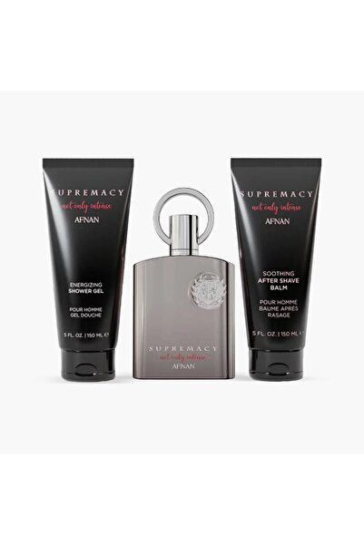 Afnan Supremacy Not Only Intense Set EDP 100ml + Αφρόλουτρο 150ml + Λοσιόν για μετά το ξύρισμα 150ml