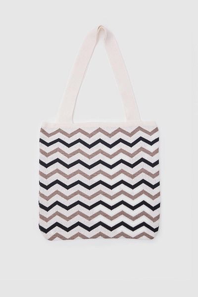 Shule Bags Geanta de umar Velza Knitwear Crem