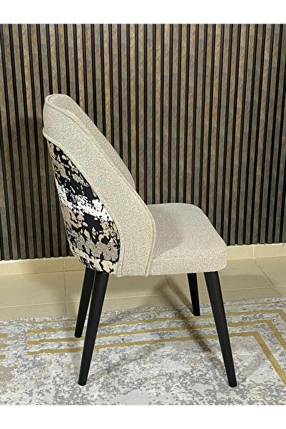 FHD FABRİSYA HOME DESİGN archibald sandalye, buklet kumaş, mutfak sandalyesi,...