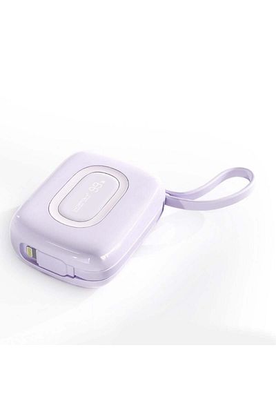 wopow MiniGo Portable Charger - Purple, 10,000mAh